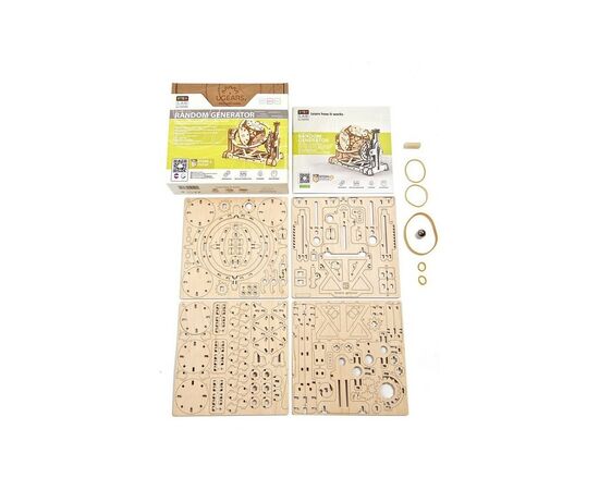 Конструктор Ugears STEM-модель Рандомайзер (6337281), изображение 11 Конструктор Ugears STEM-модель Рандомайзер (6337281), изображение 11