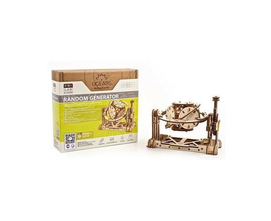 Конструктор Ugears STEM-модель Рандомайзер (6337281), изображение 9 Конструктор Ugears STEM-модель Рандомайзер (6337281), изображение 9