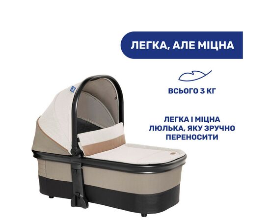 Коляска Chicco 2 в 1 Mysa Бежева (2900990849468) (87026.50.01), изображение 4