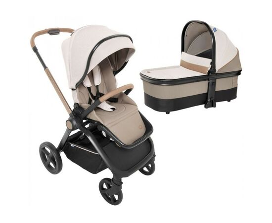 Коляска Chicco 2 в 1 Mysa Бежева (2900990849468) (87026.50.01)