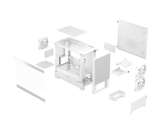 Корпус Fractal Design Pop Mini Air RGB White TG (FD-C-POR1M-01), изображение 12 Корпус Fractal Design Pop Mini Air RGB White TG (FD-C-POR1M-01), изображение 12