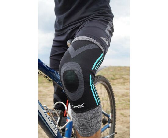 Фиксатор колена Power System Knee Support Evo PS-6021 Black/Blue XL (PS-6021_XL_Black-Blue), изображение 10 Фиксатор колена Power System Knee Support Evo PS-6021 Black/Blue XL (PS-6021_XL_Black-Blue), изображение 10