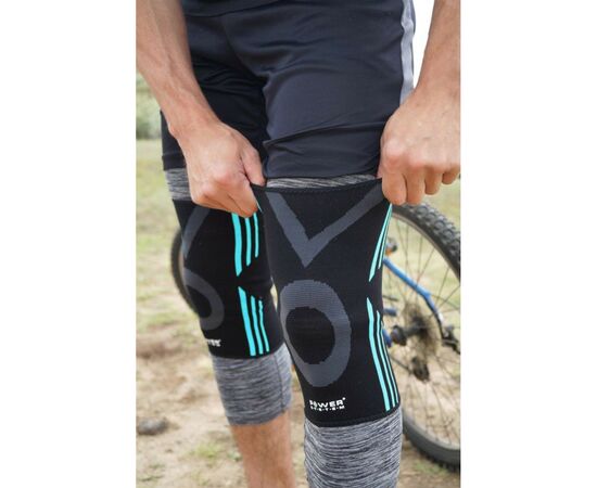 Фиксатор колена Power System Knee Support Evo PS-6021 Black/Blue XL (PS-6021_XL_Black-Blue), изображение 9 Фиксатор колена Power System Knee Support Evo PS-6021 Black/Blue XL (PS-6021_XL_Black-Blue), изображение 9
