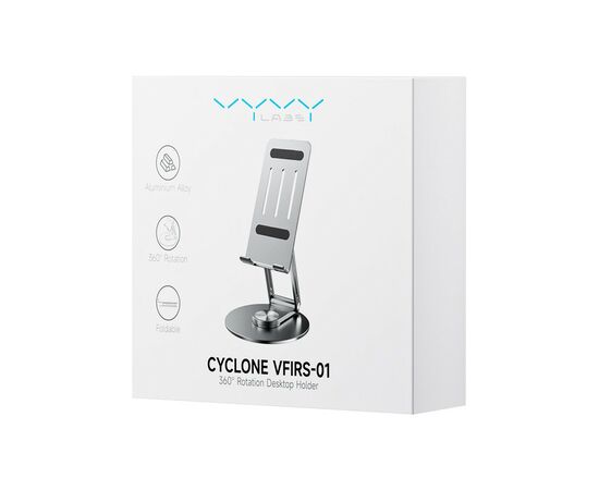 Подставка для планшета Vyvylabs Cyclone 360 Degree Rotation Desktop Holder (VFIRS-01), изображение 3 Подставка для планшета Vyvylabs Cyclone 360 Degree Rotation Desktop Holder (VFIRS-01), изображение 3