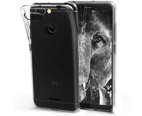 Чехол для моб. телефона Laudtec для Xiaomi Redmi 6 Clear tpu (Transperent) (LC-XR6T), изображение 2 Чехол для моб. телефона Laudtec для Xiaomi Redmi 6 Clear tpu (Transperent) (LC-XR6T), изображение 2