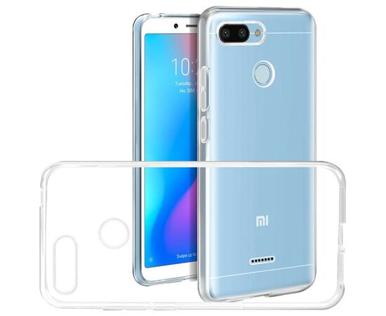 Чехол для моб. телефона Laudtec для Xiaomi Redmi 6 Clear tpu (Transperent) (LC-XR6T), изображение 6 Чехол для моб. телефона Laudtec для Xiaomi Redmi 6 Clear tpu (Transperent) (LC-XR6T), изображение 6