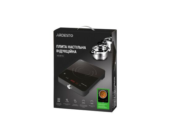 Настольная плита Ardesto ICS-B116, изображение 8 Настольная плита Ardesto ICS-B116, изображение 8