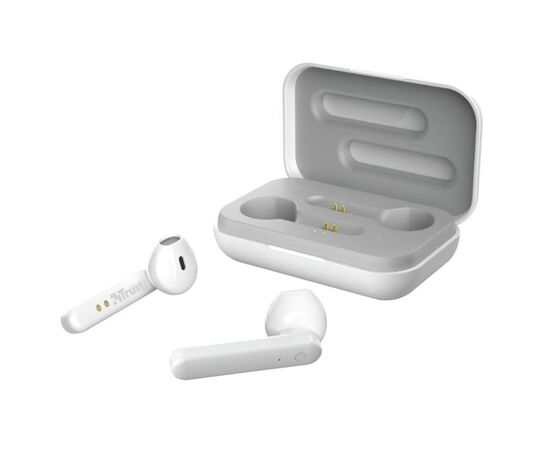 Наушники Trust Primo Touch True Wireless Mic White (23783), изображение 3 Наушники Trust Primo Touch True Wireless Mic White (23783), изображение 3