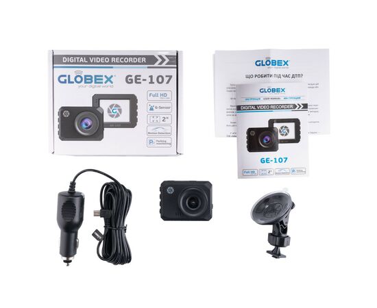Видеорегистратор Globex GE-107, изображение 10 Видеорегистратор Globex GE-107, изображение 10