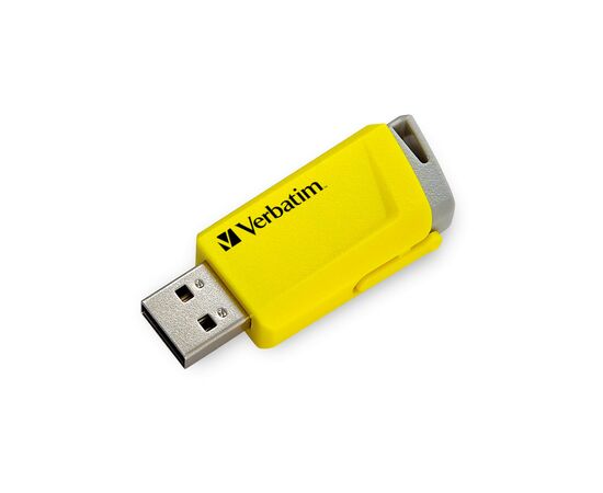 USB флеш накопичувач Verbatim 3x16GB Store 'n' Click Red/Blue/Yellow USB 3.2 (49306), зображення 2 USB флеш накопичувач Verbatim 3x16GB Store 'n' Click Red/Blue/Yellow USB 3.2 (49306), зображення 2