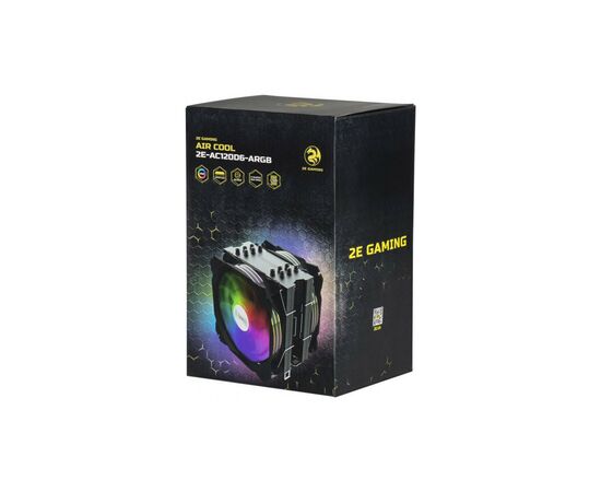 Кулер для процессора 2E GAMING AIR COOL (2E-AC120D6-ARGB), изображение 12 Кулер для процессора 2E GAMING AIR COOL (2E-AC120D6-ARGB), изображение 12
