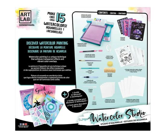 Набор для творчества Canal Toys Art Lab Фабрика Watercolor (ART009), изображение 12