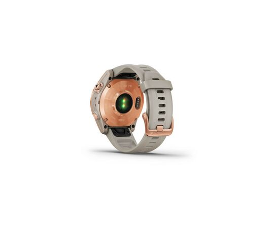 Смарт-годинник Garmin fenix 7S Sol,Rose Gold w/Light Sand Band, GPS (010-02539-11), зображення 10