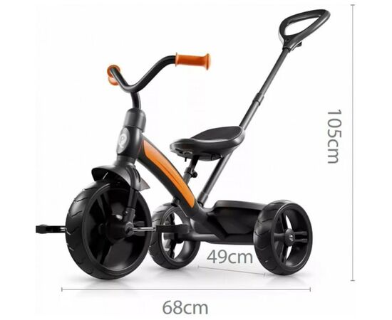 Детский велосипед QPlay Elite+ Black (T180-5Black), изображение 11 Детский велосипед QPlay Elite+ Black (T180-5Black), изображение 11