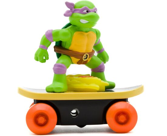 Игровой набор Funrise TMNT Черепашки-ниндзя классические Скейтбордист с лаунчером Донателло (71042), изображение 5 Игровой набор Funrise TMNT Черепашки-ниндзя классические Скейтбордист с лаунчером Донателло (71042), изображение 5