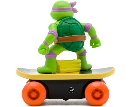 Игровой набор Funrise TMNT Черепашки-ниндзя классические Скейтбордист с лаунчером Донателло (71042), изображение 6 Игровой набор Funrise TMNT Черепашки-ниндзя классические Скейтбордист с лаунчером Донателло (71042), изображение 6