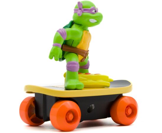 Игровой набор Funrise TMNT Черепашки-ниндзя классические Скейтбордист с лаунчером Донателло (71042), изображение 7 Игровой набор Funrise TMNT Черепашки-ниндзя классические Скейтбордист с лаунчером Донателло (71042), изображение 7