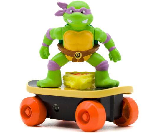 Игровой набор Funrise TMNT Черепашки-ниндзя классические Скейтбордист с лаунчером Донателло (71042), изображение 8 Игровой набор Funrise TMNT Черепашки-ниндзя классические Скейтбордист с лаунчером Донателло (71042), изображение 8