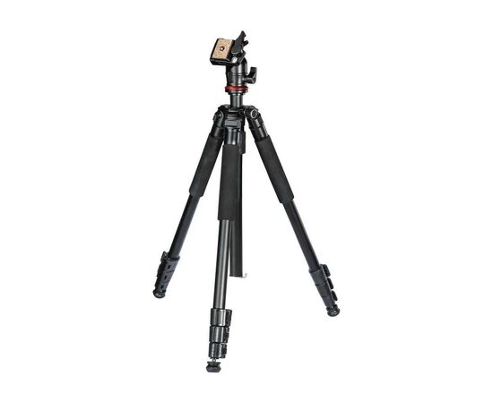 Штатив Hama Traveller 163 Ball,47 -163 cm black (00004291), изображение 3 Штатив Hama Traveller 163 Ball,47 -163 cm black (00004291), изображение 3