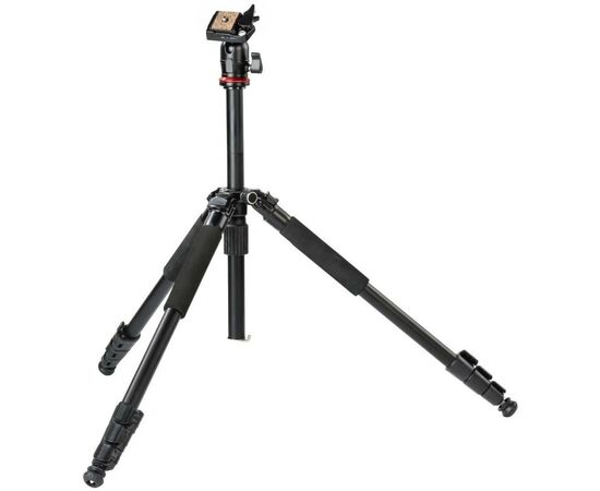 Штатив Hama Traveller 163 Ball,47 -163 cm black (00004291), изображение 4 Штатив Hama Traveller 163 Ball,47 -163 cm black (00004291), изображение 4