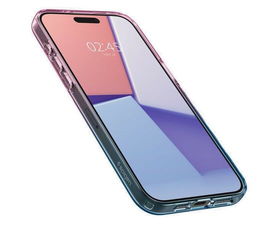 Чехол для мобильного телефона Spigen Apple iPhone 15 Pro Liquid Crystal Gradation Pink (ACS06700), изображение 7 Чехол для мобильного телефона Spigen Apple iPhone 15 Pro Liquid Crystal Gradation Pink (ACS06700), изображение 7