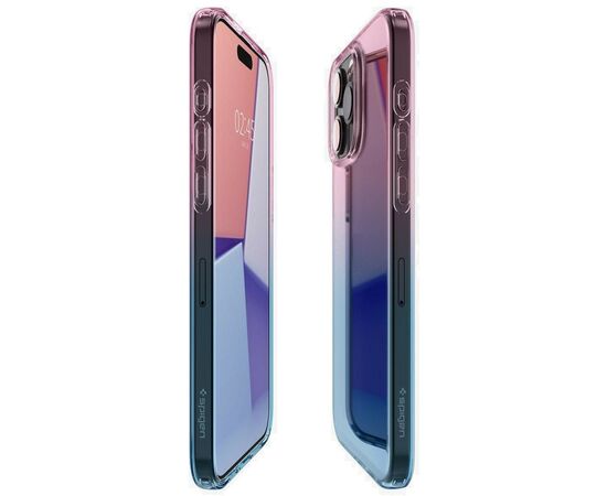 Чехол для мобильного телефона Spigen Apple iPhone 15 Pro Liquid Crystal Gradation Pink (ACS06700), изображение 8 Чехол для мобильного телефона Spigen Apple iPhone 15 Pro Liquid Crystal Gradation Pink (ACS06700), изображение 8