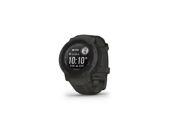 Смарт-годинник Garmin Instinct 2, Solar, Graphite, GPS (010-02627-00)