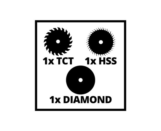 Дисковая пила Einhell TC-CS 89 (4331030), изображение 9