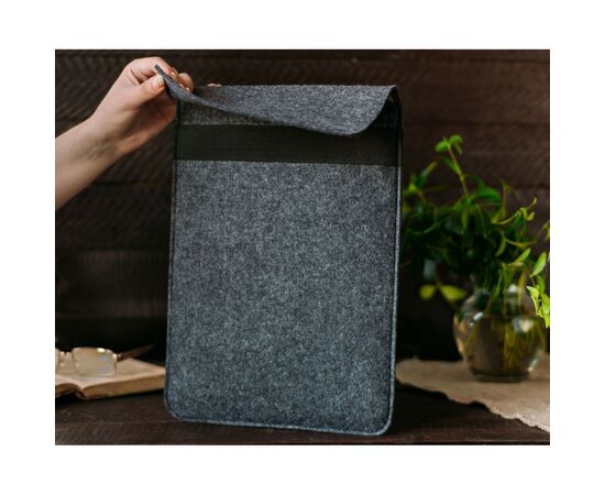 Чехол для ноутбука Gmakin 15 Macbook Pro, Envelope, Gray (GM71-15), изображение 11 Чехол для ноутбука Gmakin 15 Macbook Pro, Envelope, Gray (GM71-15), изображение 11