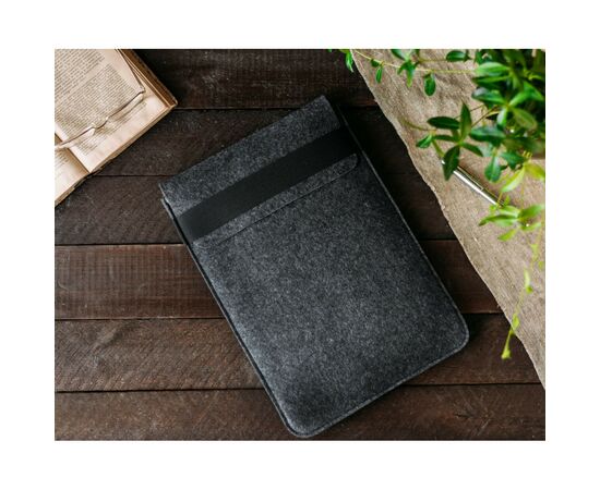 Чехол для ноутбука Gmakin 15 Macbook Pro, Envelope, Gray (GM71-15), изображение 5 Чехол для ноутбука Gmakin 15 Macbook Pro, Envelope, Gray (GM71-15), изображение 5