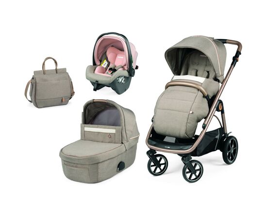 Коляска Peg-Perego 3 в 1 Veloce Mon Amour SLK (PACK-VEL31SLK00001), зображення 4 Коляска Peg-Perego 3 в 1 Veloce Mon Amour SLK (PACK-VEL31SLK00001), зображення 4