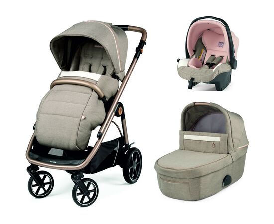 Коляска Peg-Perego 3 в 1 Veloce Mon Amour SLK (PACK-VEL31SLK00001), зображення 5 Коляска Peg-Perego 3 в 1 Veloce Mon Amour SLK (PACK-VEL31SLK00001), зображення 5