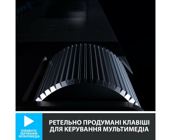 Клавиатура Logitech G815 Lightsync RGB Mechanical GL Tactile USB UA Black (920-008992), изображение 12 Клавиатура Logitech G815 Lightsync RGB Mechanical GL Tactile USB UA Black (920-008992), изображение 12