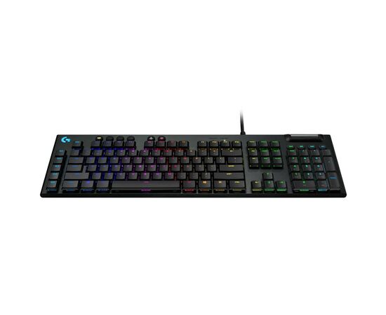 Клавиатура Logitech G815 Lightsync RGB Mechanical GL Tactile USB UA Black (920-008992), изображение 3 Клавиатура Logitech G815 Lightsync RGB Mechanical GL Tactile USB UA Black (920-008992), изображение 3