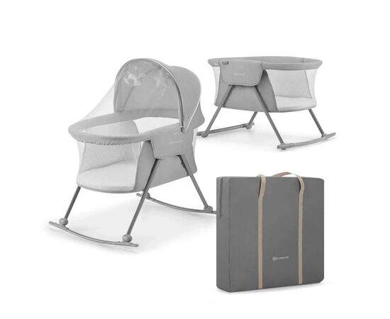 Кроватка Kinderkraft качели Lovi Grey 3 в 1 (5902533913503), изображение 7 Кроватка Kinderkraft качели Lovi Grey 3 в 1 (5902533913503), изображение 7