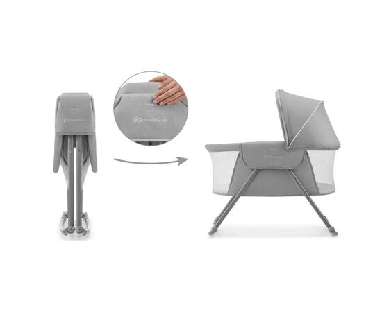 Кроватка Kinderkraft качели Lovi Grey 3 в 1 (5902533913503), изображение 9 Кроватка Kinderkraft качели Lovi Grey 3 в 1 (5902533913503), изображение 9