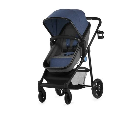 Коляска Kinderkraft 3 в 1 Juli Denim (KKWJULIDEN3000) (5902533911783), изображение 4 Коляска Kinderkraft 3 в 1 Juli Denim (KKWJULIDEN3000) (5902533911783), изображение 4