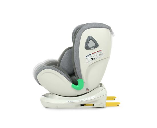 Автокресло El Camino I-Trust 360 IsoFix 0-36 кг (ME 1081 light grey), изображение 12 Автокресло El Camino I-Trust 360 IsoFix 0-36 кг (ME 1081 light grey), изображение 12