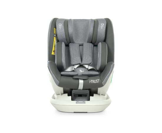 Автокресло El Camino I-Trust 360 IsoFix 0-36 кг (ME 1081 light grey), изображение 3 Автокресло El Camino I-Trust 360 IsoFix 0-36 кг (ME 1081 light grey), изображение 3