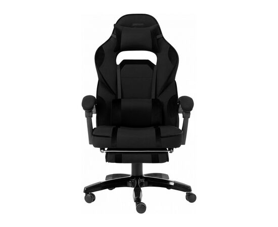 Кресло игровое GT Racer X-2749-1 Black (X-2749-1 Fabric Black Suede), изображение 2 Кресло игровое GT Racer X-2749-1 Black (X-2749-1 Fabric Black Suede), изображение 2