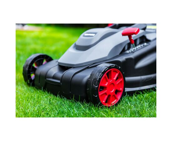 Газонокосилка Graphite 1500Вт, 36см, 35л, 20-50мм, 10.1кг (59G474), изображение 2 Газонокосилка Graphite 1500Вт, 36см, 35л, 20-50мм, 10.1кг (59G474), изображение 2