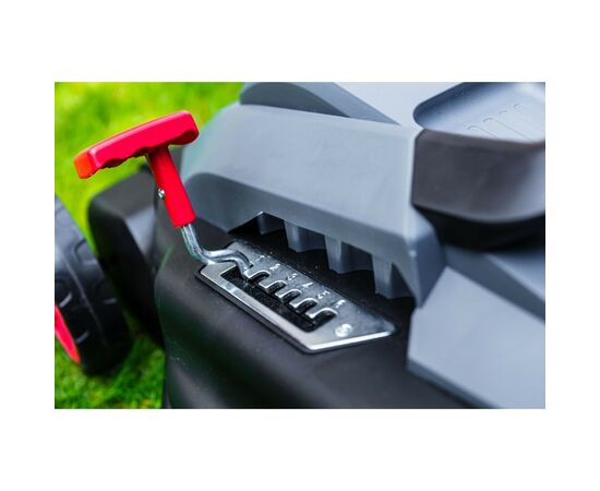 Газонокосилка Graphite 1500Вт, 36см, 35л, 20-50мм, 10.1кг (59G474), изображение 9 Газонокосилка Graphite 1500Вт, 36см, 35л, 20-50мм, 10.1кг (59G474), изображение 9