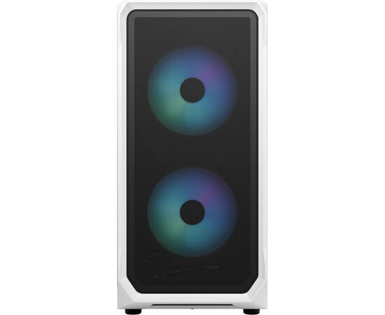 Корпус Fractal Design Focus 2 RGB White TG ClearTint (FD-C-FOC2A-04), изображение 6 Корпус Fractal Design Focus 2 RGB White TG ClearTint (FD-C-FOC2A-04), изображение 6