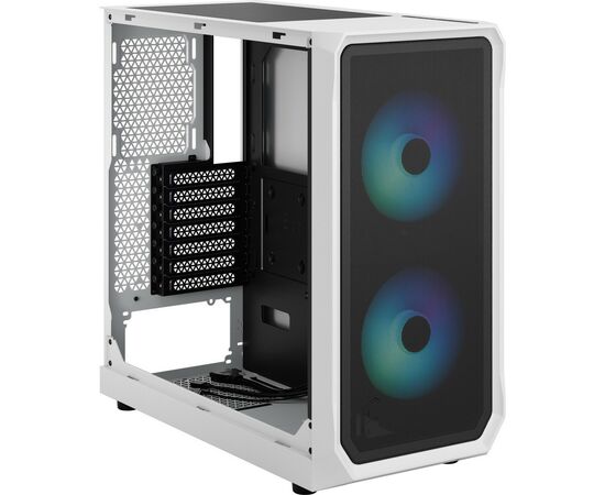 Корпус Fractal Design Focus 2 RGB White TG ClearTint (FD-C-FOC2A-04), изображение 8 Корпус Fractal Design Focus 2 RGB White TG ClearTint (FD-C-FOC2A-04), изображение 8