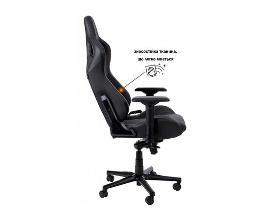 Кресло игровое GT Racer X-8005 Dark Gray/Black, изображение 3 Кресло игровое GT Racer X-8005 Dark Gray/Black, изображение 3