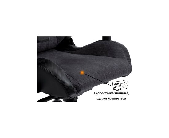 Кресло игровое GT Racer X-8005 Dark Gray/Black, изображение 7 Кресло игровое GT Racer X-8005 Dark Gray/Black, изображение 7