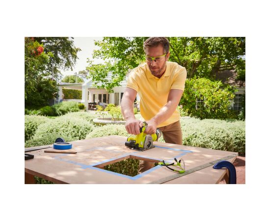 Дисковая пила Ryobi R18MMS-0, 18В ONE+, диск 85мм (без АКБ та ЗП) (5133004515), изображение 2