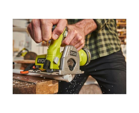 Дисковая пила Ryobi R18MMS-0, 18В ONE+, диск 85мм (без АКБ та ЗП) (5133004515), изображение 5