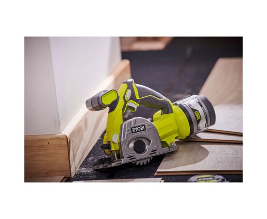 Дисковая пила Ryobi R18MMS-0, 18В ONE+, диск 85мм (без АКБ та ЗП) (5133004515), изображение 8
