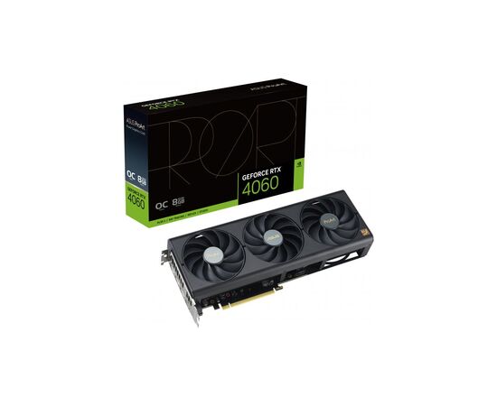 Видеокарта ASUS GeForce RTX4060 8Gb ProArt OC (PROART-RTX4060-O8G), изображение 2 Видеокарта ASUS GeForce RTX4060 8Gb ProArt OC (PROART-RTX4060-O8G), изображение 2